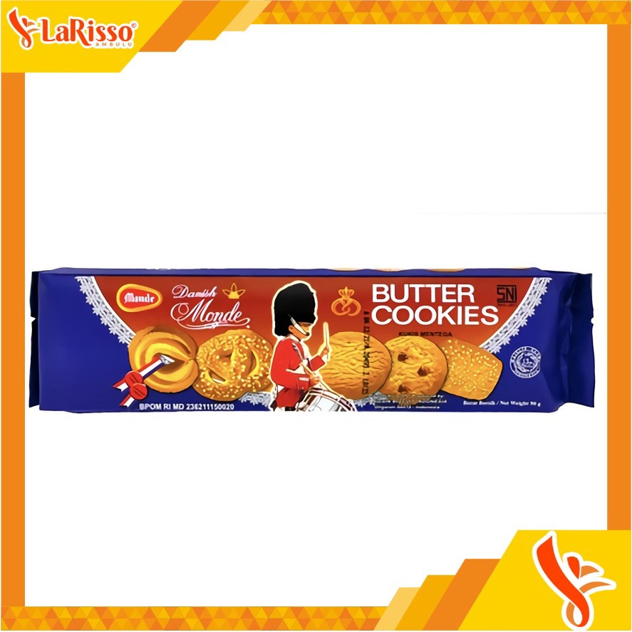 

MONDE BISKUIT BUTTER COOKIES MINI 90GR