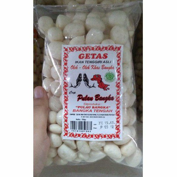 

getas ikan cap pulau bangka 100gr getas bangka