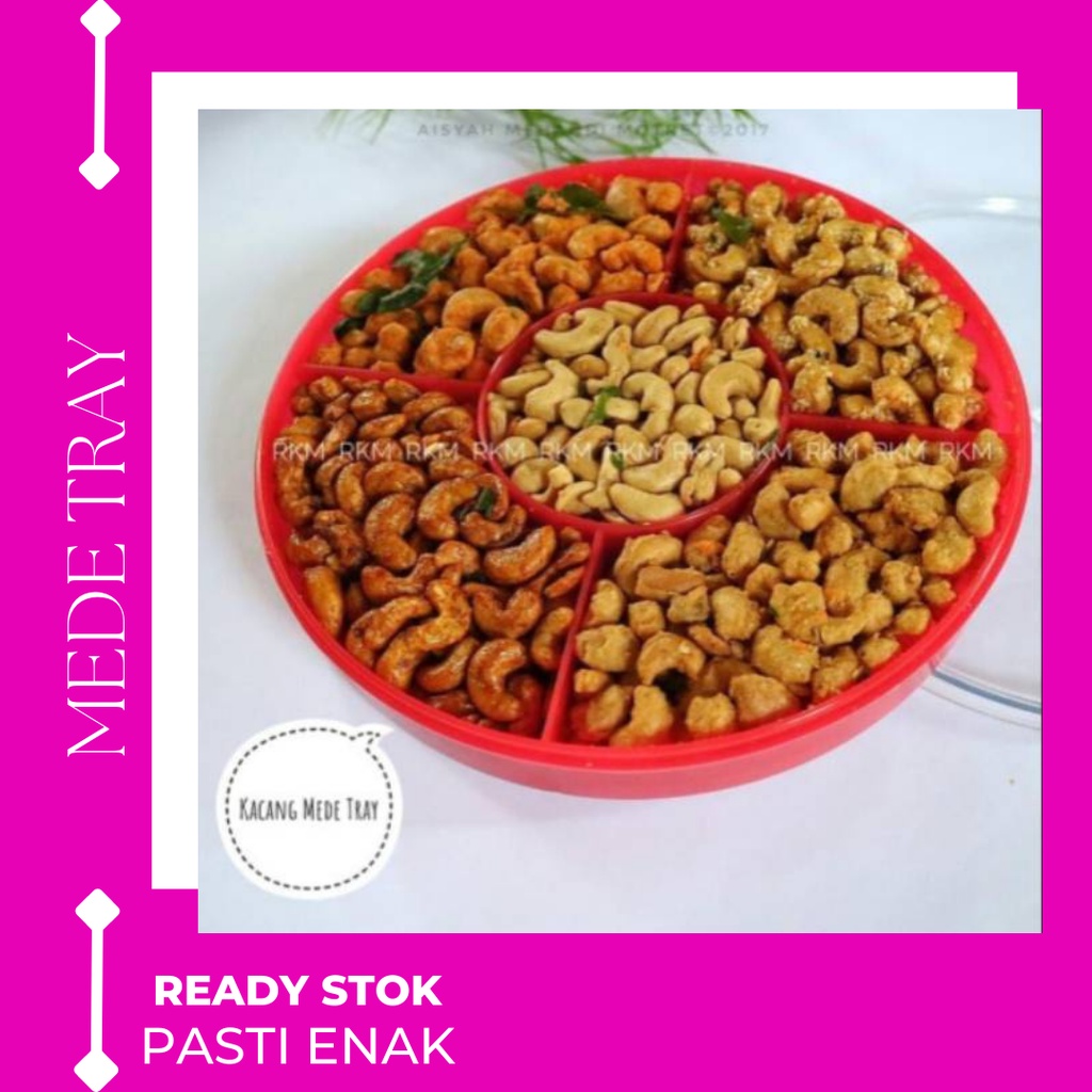 

KACANG MEDE LIMA RASA/MEDE TRAY/PAKET MEDE TOPLES VARIAN 5 RASA