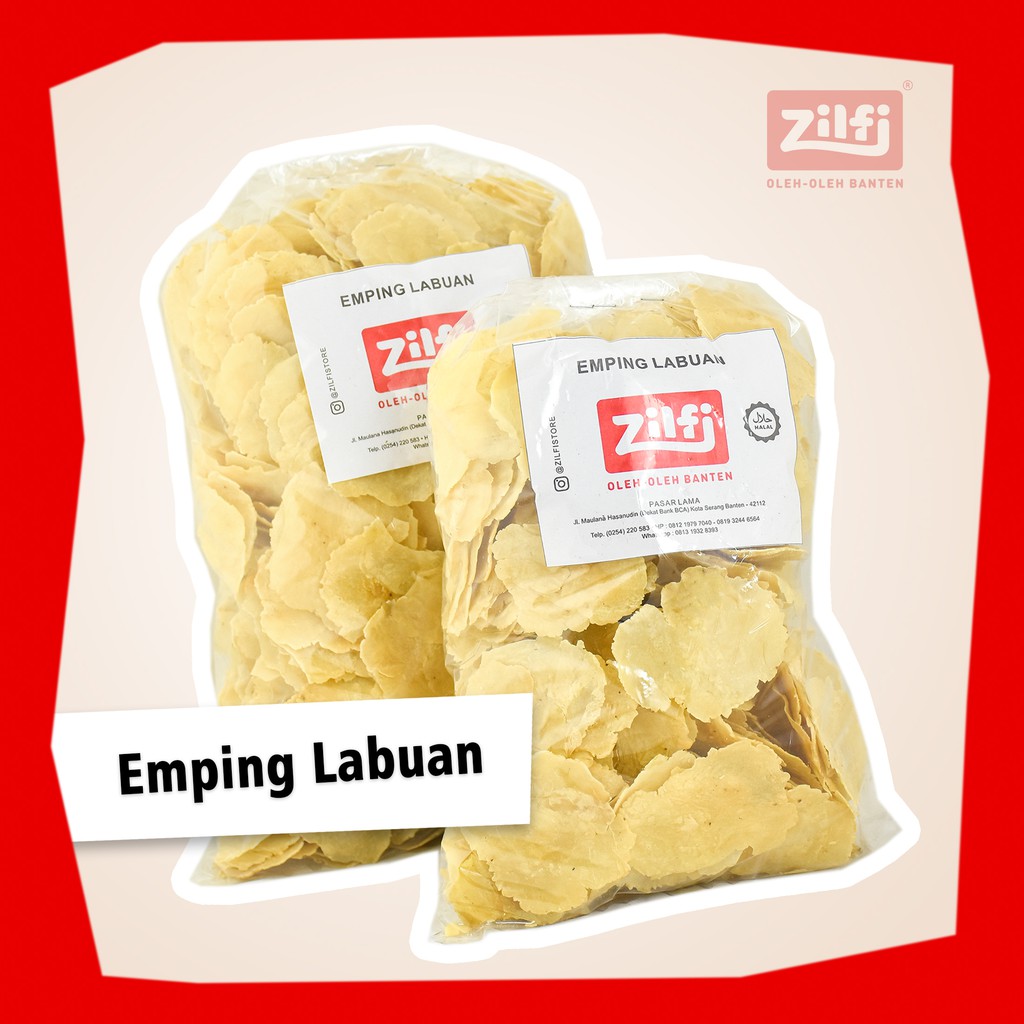 

Emping Labuan 500gr || Oleh-oleh Banten || ZILFI