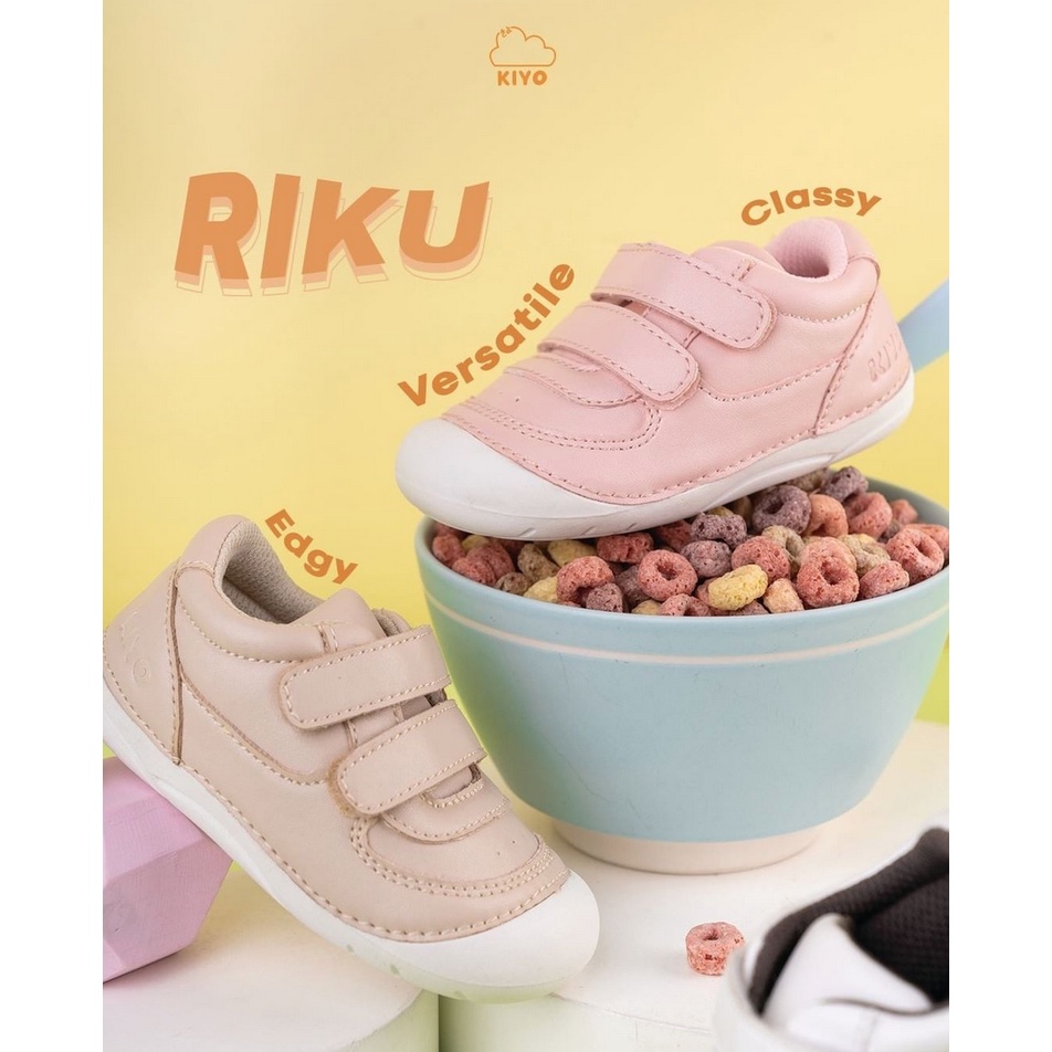 KIYO Riku Prewalker Shoes - Sepatu Anak Bayi Balita Lucu Boots Keds Sneaker Cowo Cewe Baby Boy Girl