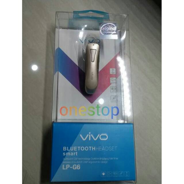 Bluetooth Headset Wireless VIVO Bisa Buat 2 Handphone