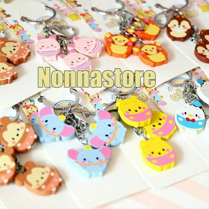 Gantungan Kunci - Key Chain Keychain DISNEY UFUFY  Tsum Tsum ORIGINAL