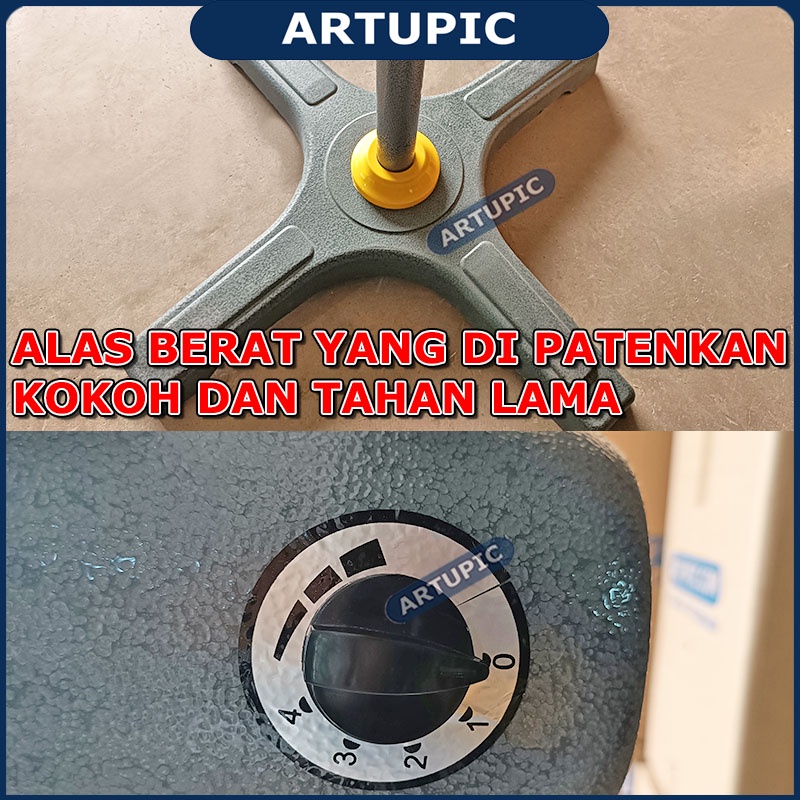 Kipas Angin Standing Fan Berdiri 36 Inch 91 cm Besar T36A Artupic Stan