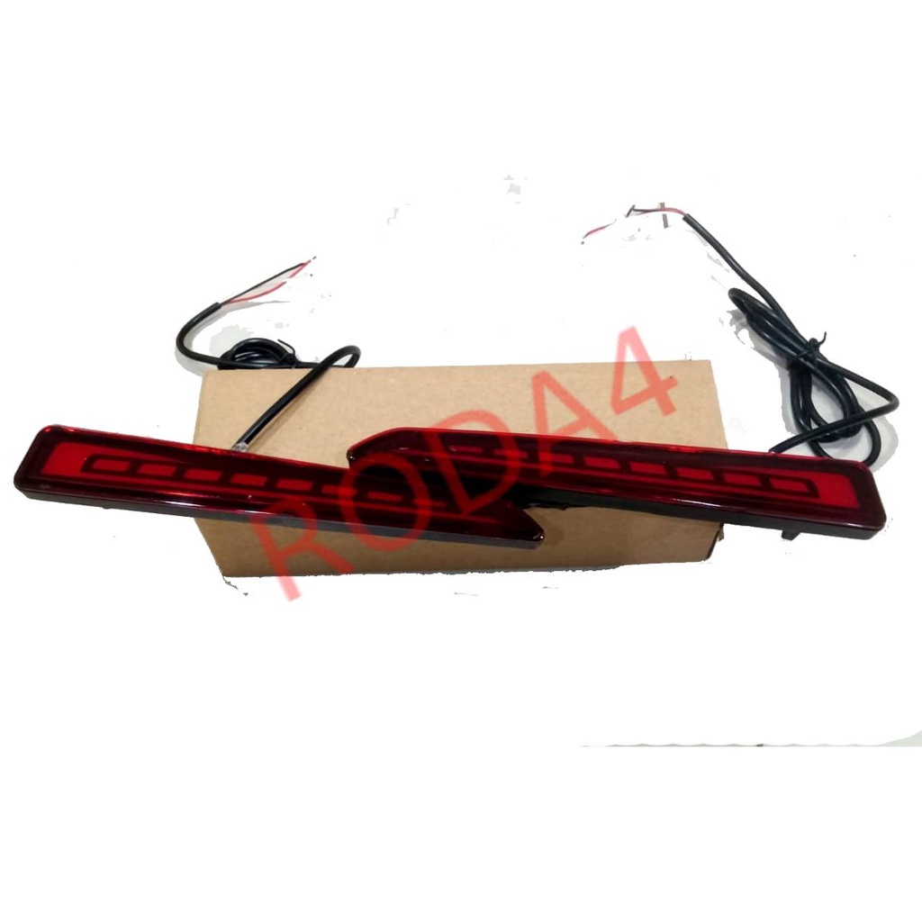 Lampu Reflektor Bumper Belakang Led Mobil Toyota Raize GR 2021 2022 Model COB