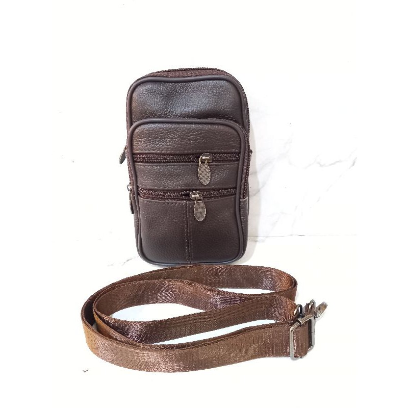sarung hp  kulit import pria wanita tas hp kukit asli