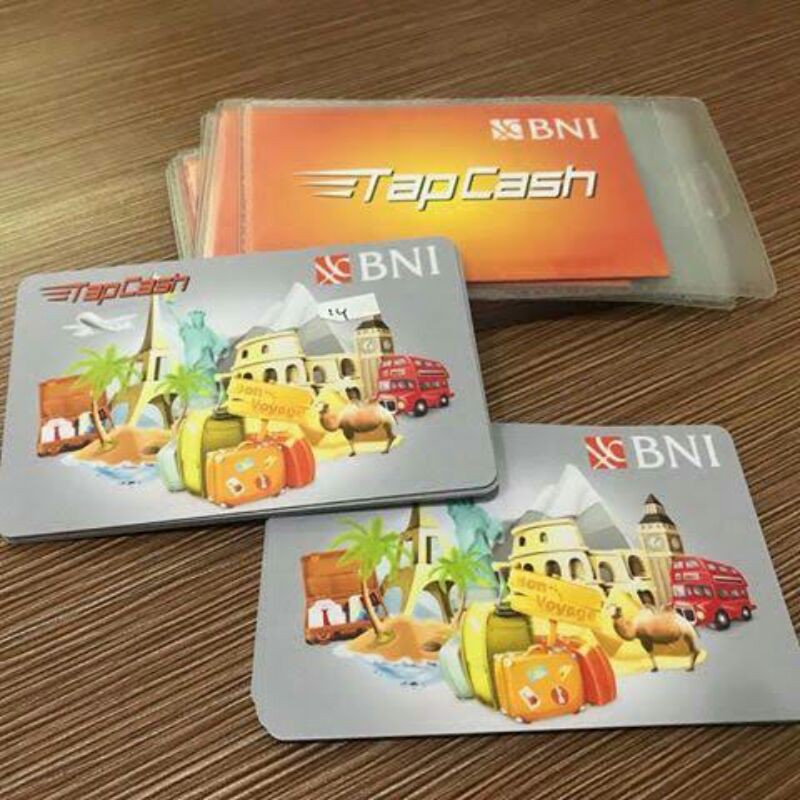 BNI Tapcash Wisata Dunia (Bon Voyage) /Like eMONEY eTOLL Flazz or Brizzi