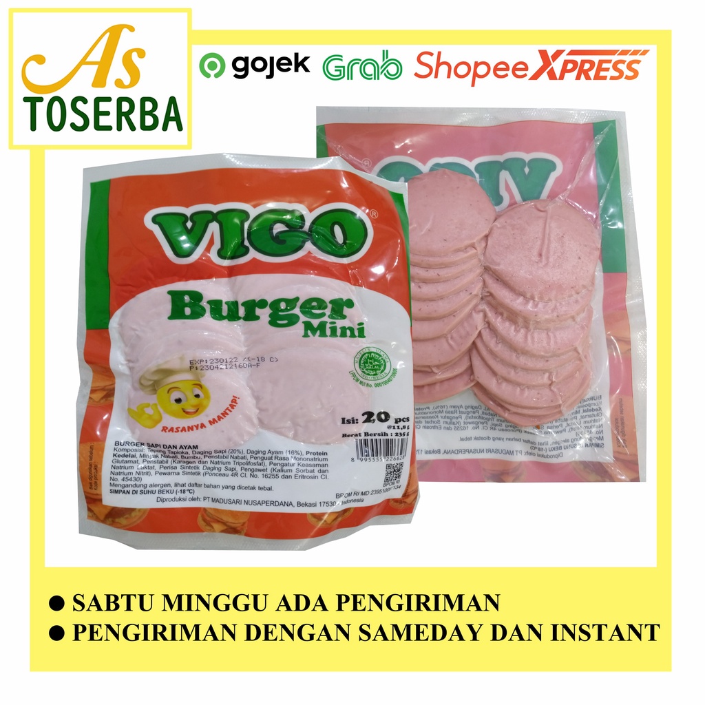 

Vigo Buger Mini isi 20
