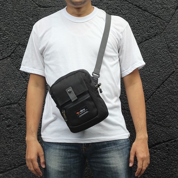 Tas Selempang Distro Pria Terbaru Travel Bag Kecil Cross Body - sligbag Slimbag Mini