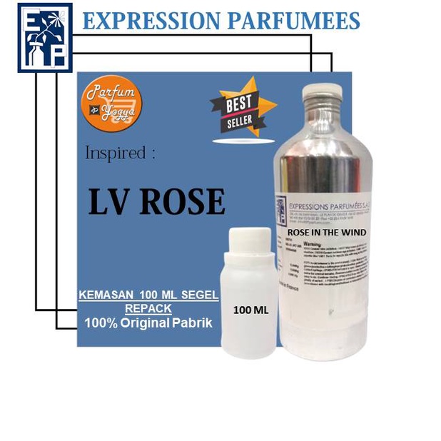 BIBIT PARFUM MURNI EXPRESSION PARFUMEES LV ROSE 100 ML | BEST SELLER | PARFUM UNISEX