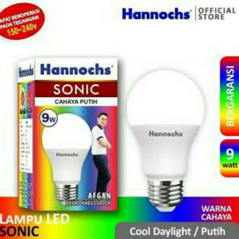 Lampu Hannochs Sonic 9watt