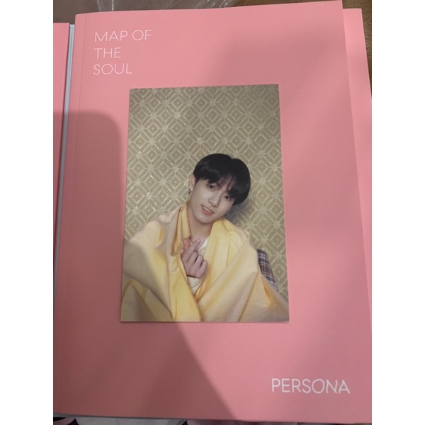 photocard jungkook BTS official love yourself