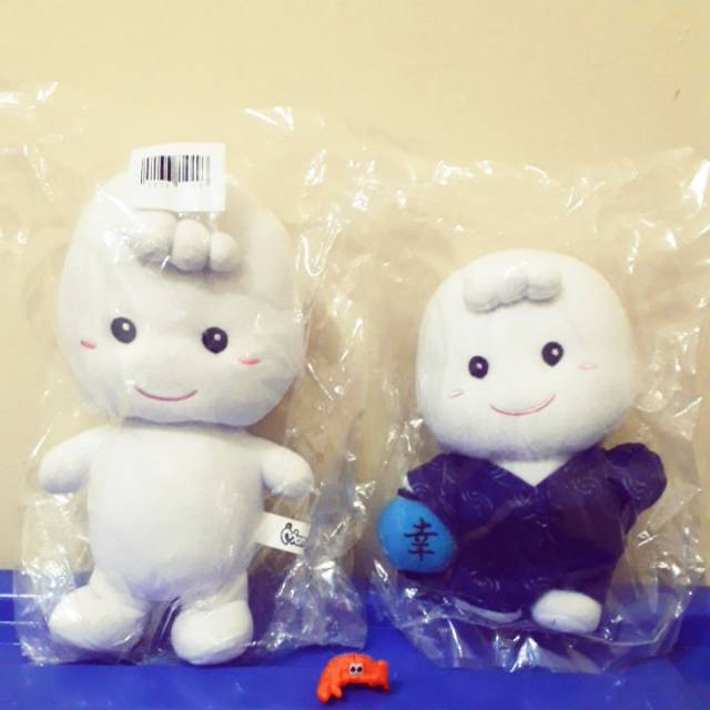 BONEKA POKOJANG 22 CM DAN POKOJANG KIMONO BIRU