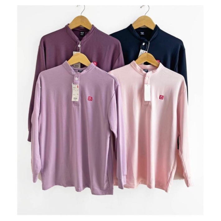 Unq** henley logi longsleeved