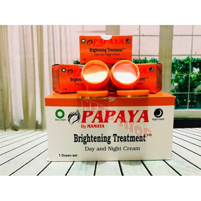 

CREAM PAPAYA BY MAMAYA / PEPAYA BRIGHTENING DAY & NIGHT ORI BPOM