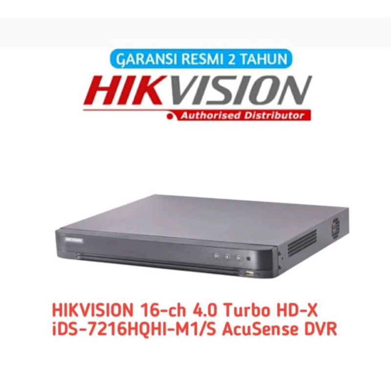 DVR HIKVISION 16Ch 4MP IDS-7216-HQHI-M1/ S Support Audio Original