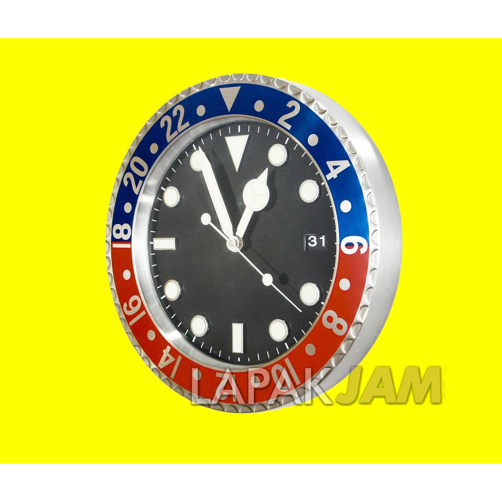 Jam Dinding Unik Minimalis Hiasan Dinding Bagus Wall Clock TT-203-3