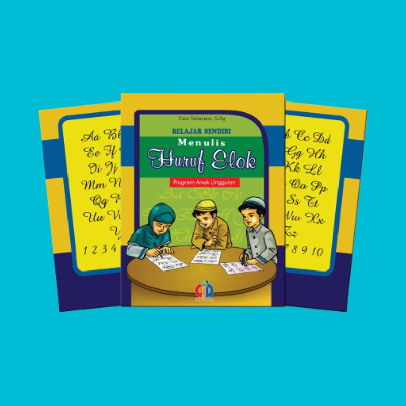 Buku Belajar Sendiri Menulis Huruf Elok