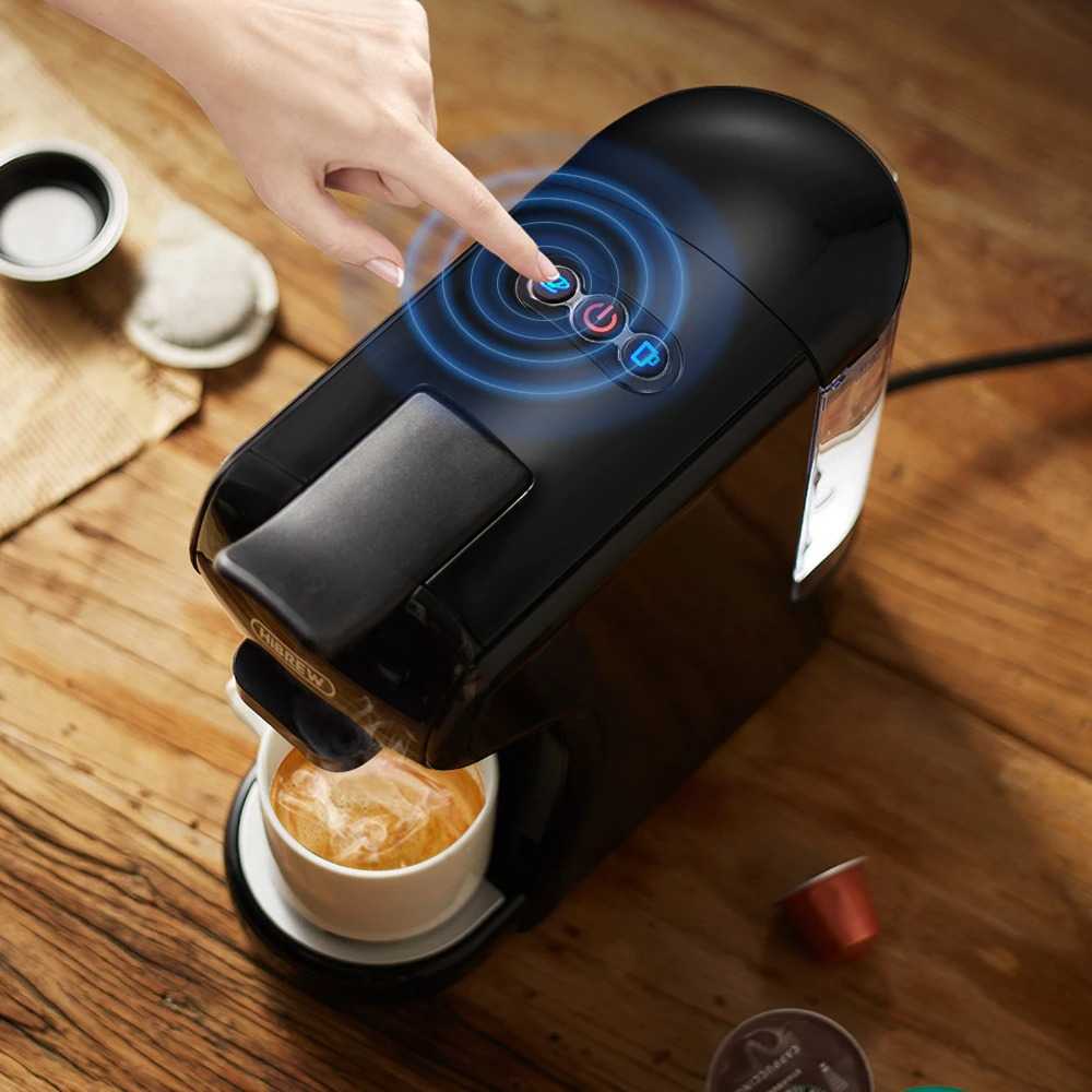 HiBREW Mesin Kopi 3in1 Capsule Espresso Nespresso Dolce Gusto ST-504