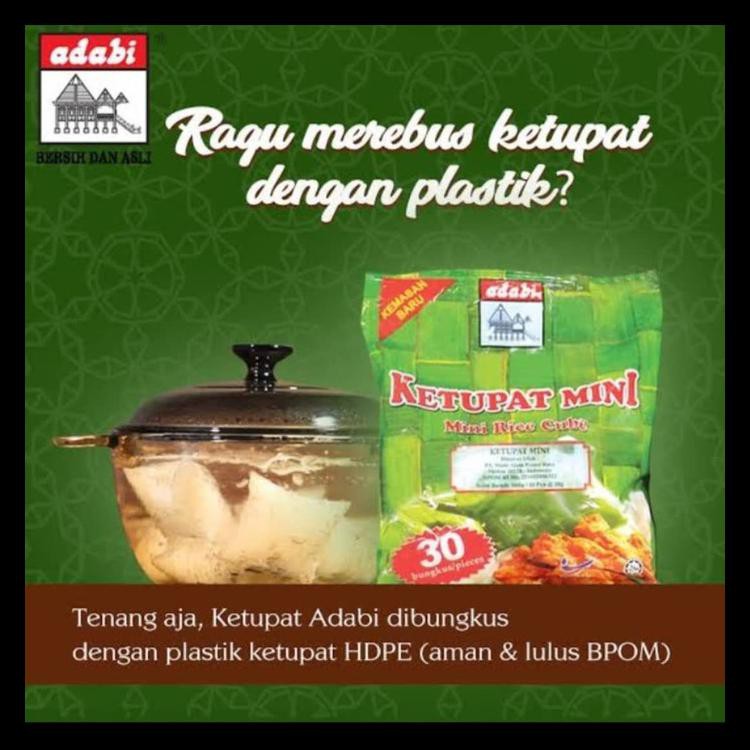 

KETUPAT MINI ADABI ISI 30 BERKUALITAS