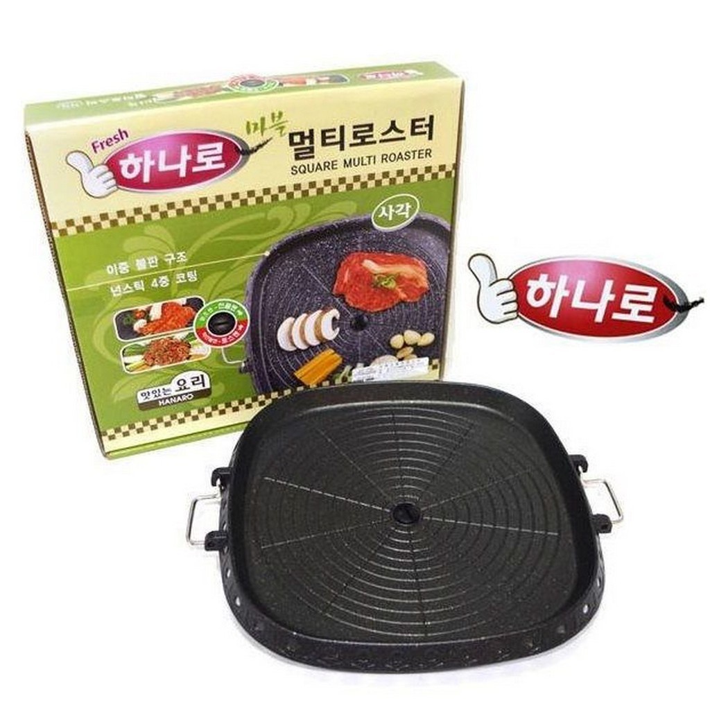 Bulgogi Grill Pan Segi 32cm Alat Panggang Korean bbq