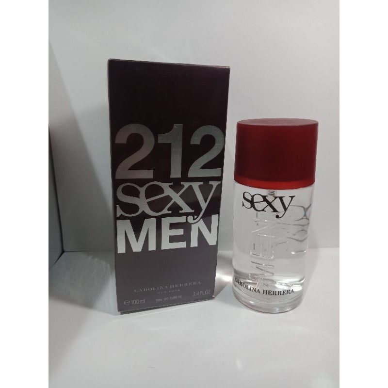 PARFUM 212 SEXY MAN 100ML / minyak wangi pria original