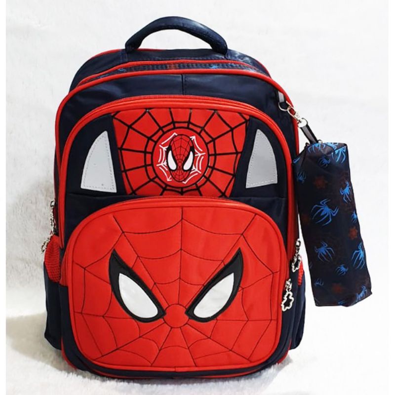 TAS ANAK SD IMPORT/TAS SEKOLAH SD SPIDERMAN JARING/TAS SPIDERMAN SD/TAS KARAKTER SD/TAS SPIDERMAN