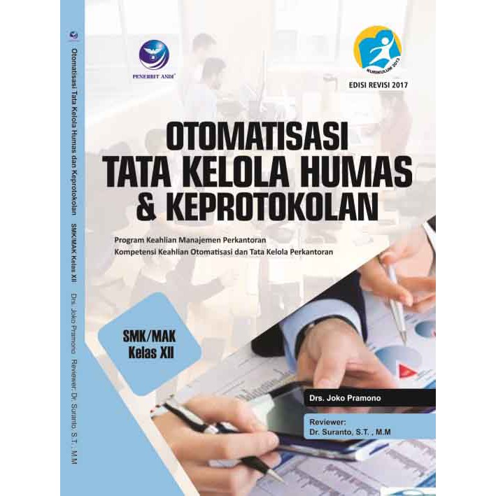 Otomatisasi Tata Kelola Humas Dan Keprotokolan Smk Mak Kelas Xii Original Andi Offset Shopee Indonesia