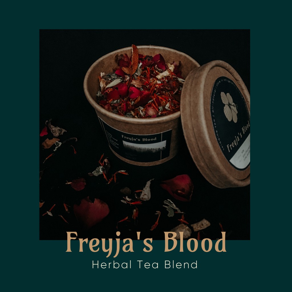 

Freyja's Blood Potion by Seladine Tea | Ramuan Teh Herbal dari Hibiscus