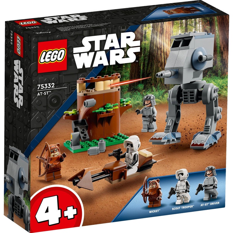 LEGO Star Wars 75332 AT-ST Building Kit (87 Pieces) Star Wars Toys (4 Tahun+)