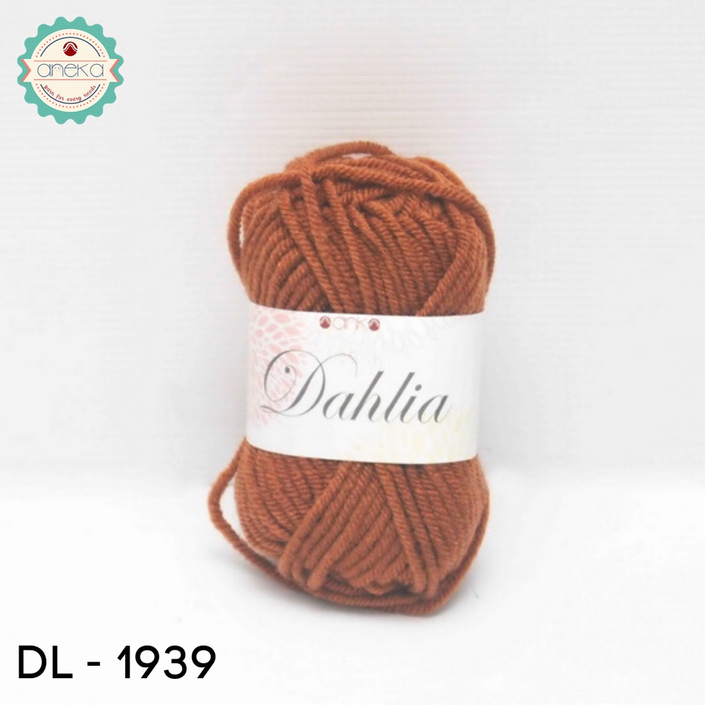 Benang Rajut Karpet Dahlia / Carpet Yarn - 1939 ( Coklat Sienna )