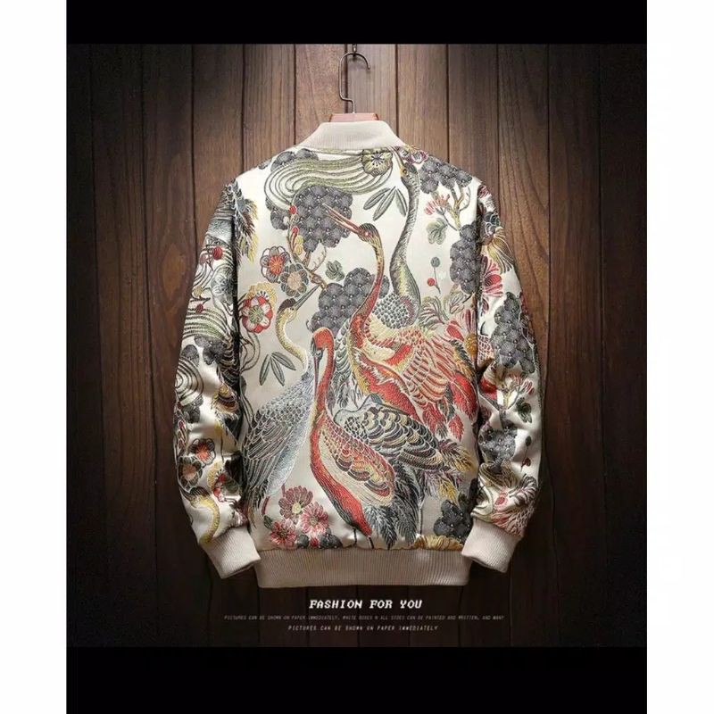 JAKET SUKAJAN YOKOSUKA JACKET JEPANG FULL BORDIR ORIGINAL JEKET WANITA JAVANESE STYLE ORI COD MURAH