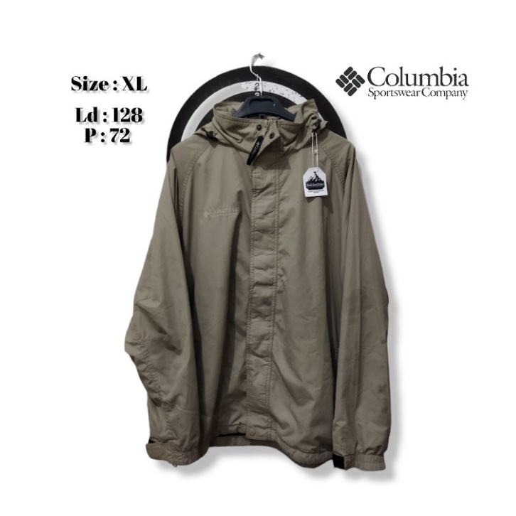 jaket outdoor second columbia size xl