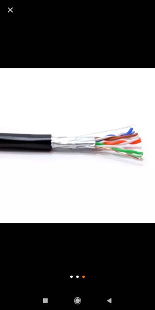 Kabel STP LAN Belden CAT5E Outdoor FTP UTP Eceran Meteran Per meter