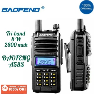 HT Baofeng BF- A58 / A58s a58 Tri-Band Waterproof FM radio