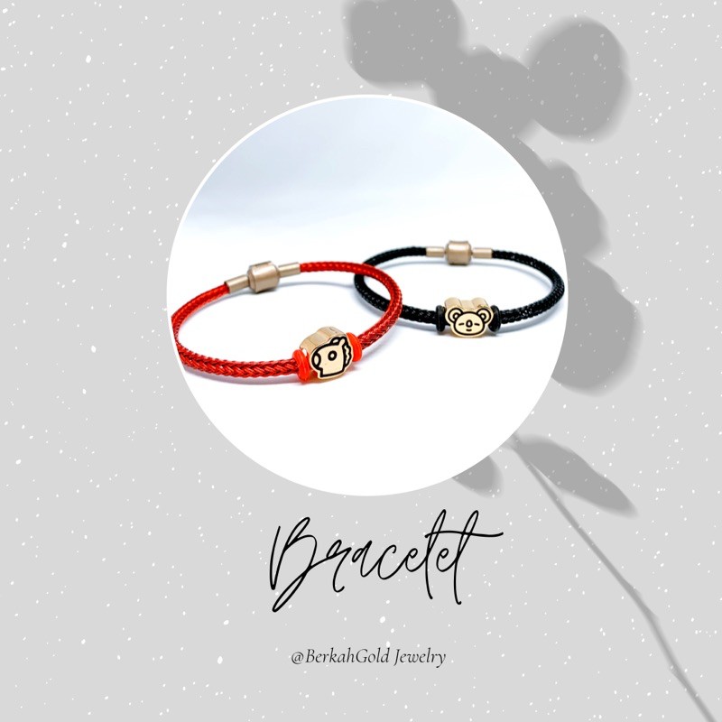 Gelang Emas Tali korea BT21 Koala 300