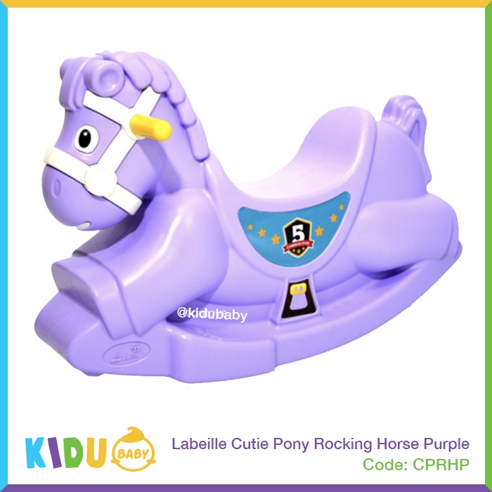 Labeille Mainan Kuda Jungkat Jungkit Cutie Pony Rocking Horse Kidu Baby