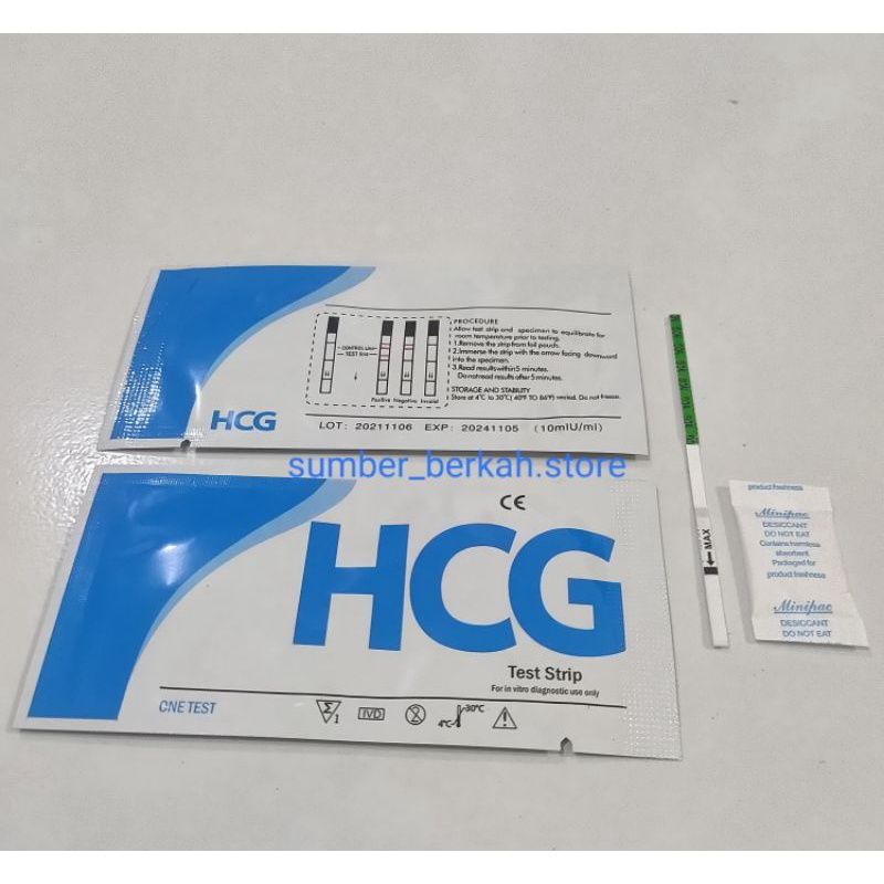 Tespek Test pack Alat Tes Hamil Kehamilan HCG Gea Free Cawan Urine