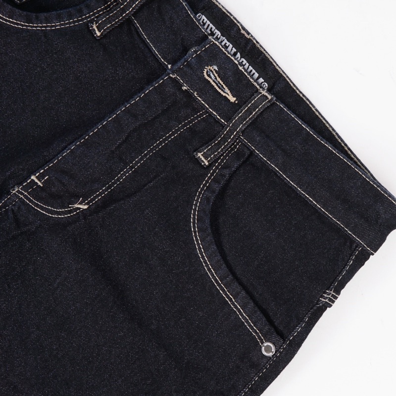 Denim Pants Slim Fit Stretch - Blue Black