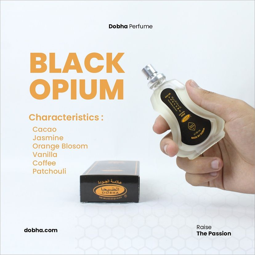 Parfum Minyak Wangi Dobha Spray Aroma Black Opium 35ml 35 ml Original