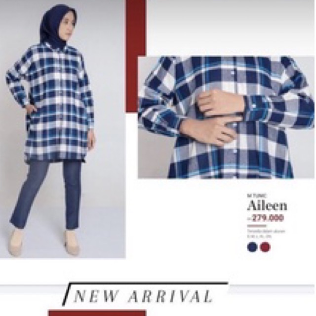 Baju Atasan Dauky M Tunic Aileen