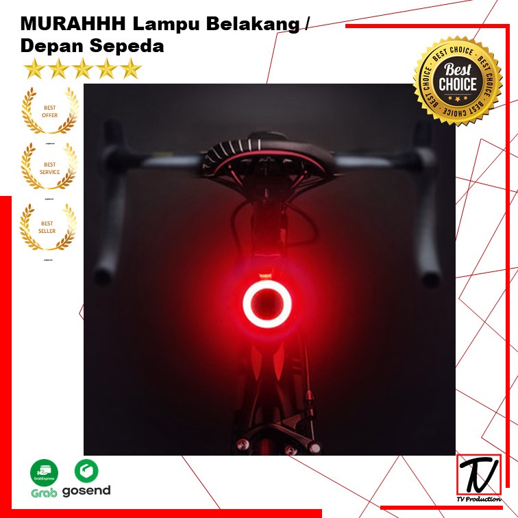 MURAHHH Lampu Belakang / Depan Sepeda