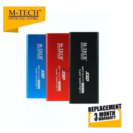 Ssd m2 enclosure m-tech sata ngff usb 3.0 5Gbps aluminum - Casing m.2 b-key external