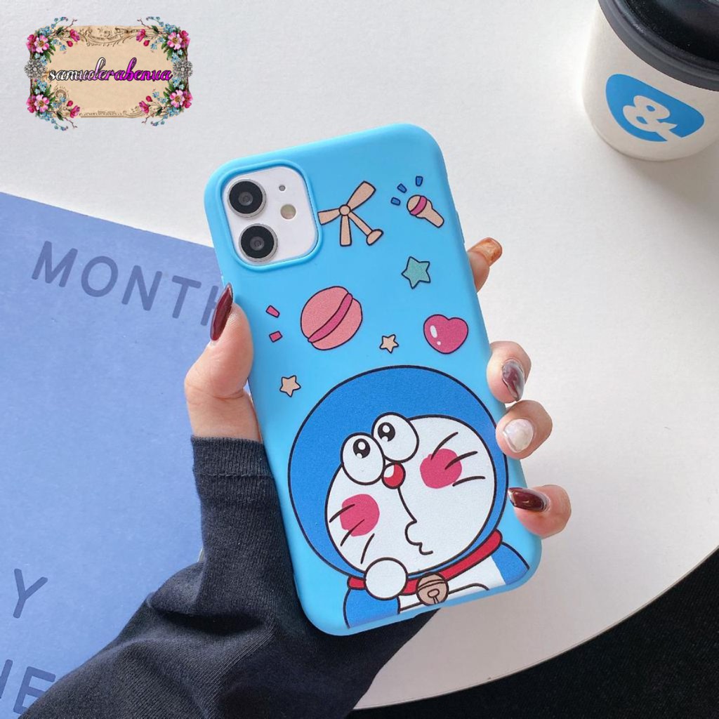 SS007 case DORAEMON realme c2 c3 5 5i 5s c11 c12 narzo 30a c15 c17 7i SB1244