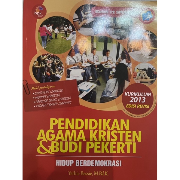 Jual Pendidikan Agama Kristen Dan Budi Pekerti Kelas 12 Sma Hidup ...