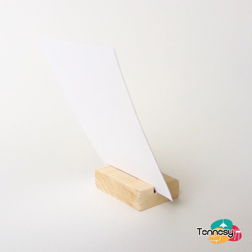 PHOTO CARD BTS STAND DUDUKAN KAYU HIASAN MEJA DINDING DEKORASI KAMAR TIDUR RUMAH