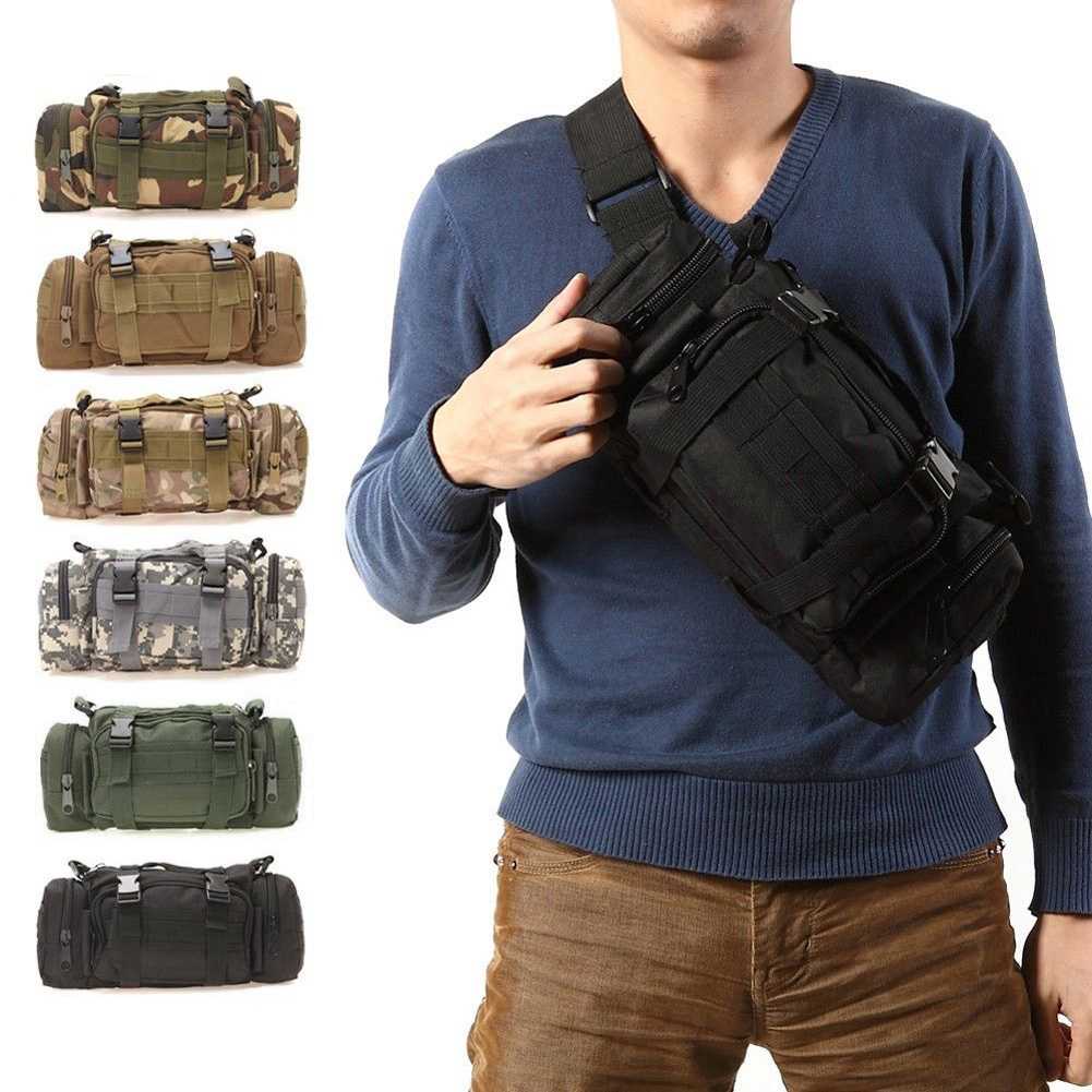 (100% BARANG ORI) IMOK Tas Selempang Pria Army Sling Bag 6L - BL015