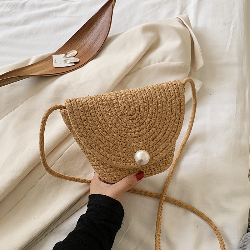 TAS SELEMPANG WANITA TAS RAJUT FASHION KOREA