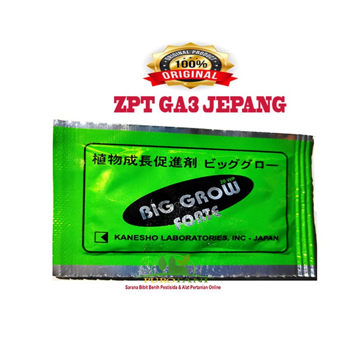 ZPT GA3 Jepang Big Grow Forte Gibberellic Acid 20 WP