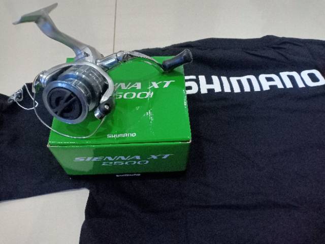 Paket murah Shimano sienna 2500 (bonus baju shimano)